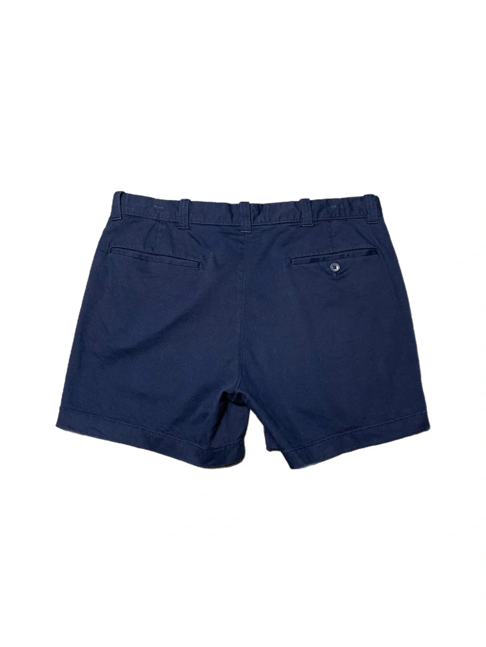 Mens J. Crew Navy 5” Inseam Chino Navy Khaki Shorts